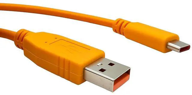 Alt view image 4 of 4 - Console Cable for Aruba CX Switch | AOS-CX | USB Type A to USB-C 6ft (1.8M) | HPE R9J32A | Replacement for Aruba JL448A X2C2 R8Z87A RJ45-DB9 PIN3TX6RX | Orange Long Serial Cable