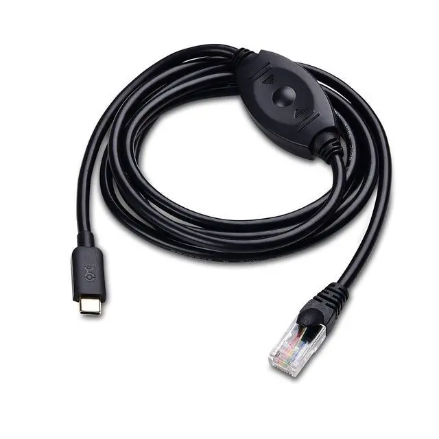 Alt view image 2 of 7 - USB C to RJ45 Console Cable for Windows and MacBook Pro - 6ft, Compatible Cisco Console Cable, Rollover Cord with FTDI
