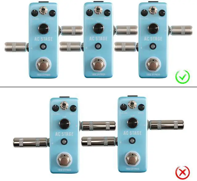 Alt view image 5 of 6 - Short Barrel 1/4 Inch 6.35mm Black Nickel Mono Male Audio Plug Connector Low Profile for Speaker Microphone Guitar Patch Cable - 10 Pack (X065)