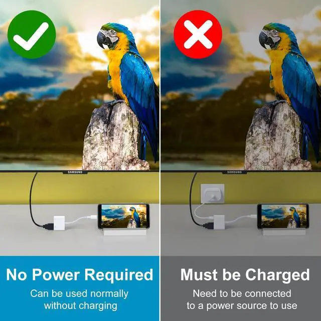 Alt view image 4 of 7 - Lightning to HDMI Adapter for iPhone to TV, HDMI Adapter 1080P Digital AV Sync Screen Connector Cable with Lightning Charging Port for iPhone 14/13/12/11/XS/XR/X/8/7/iPad, No Power Needed