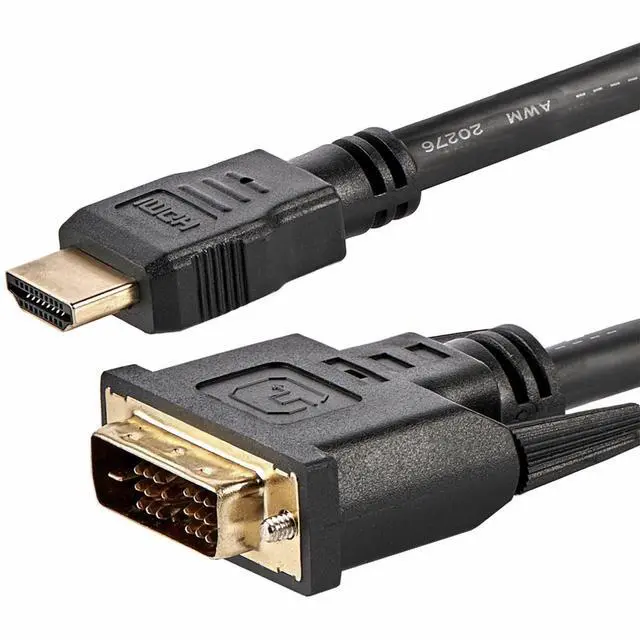 Main image of 6ft HDMI to DVI D Adapter Cable - Bi-Directional - HDMI to DVI or DVI to HDMI Adapter for Your Computer Monitor (HDMIDVIMM6)