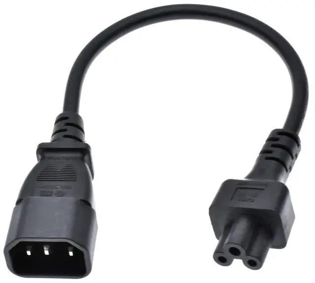 Main image of Toptekits C14 to C5 Power Plug Cable,IEC 320 C14 Male to C5 Female Adapter Cable,Universal Power Adapter IEC 320 C14 to C5 Adapter Converter C5 to C14 AC Power Cable 3 Pin IEC320 C14 Connector (2ft)