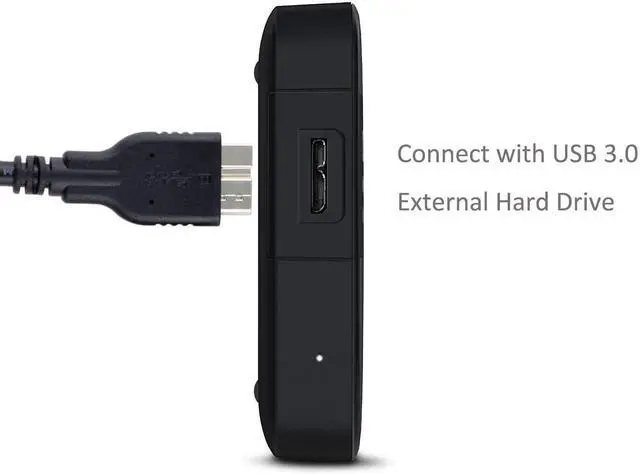 Alt view image 2 of 4 - USB 3.0 Micro Cable, External Hard Drive Cable USB 3.0 Type A Male to Micro B Cord Compatible with Samsung Galaxy S5 Note 3, Camera, External Hard Drive, HDD 1.6ft