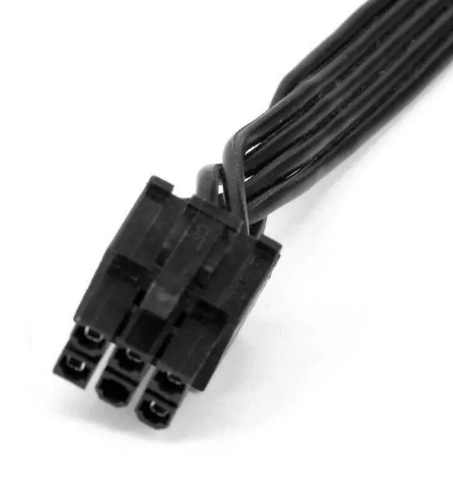 Alt view image 4 of 4 - 6 Pin to 4X SATA Drive Cable Power Cable Replacement for Corsair hx1200 RM1000X RM850X RM650x RM550x RM750X