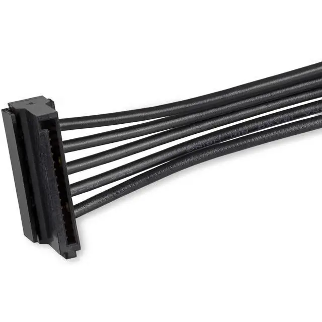 Alt view image 2 of 2 - 15.7 in (400 mm) SATA Power Splitter Adapter Cable - M/F - 4x Serial ATA Power Cable Splitter (PYO4SATA)