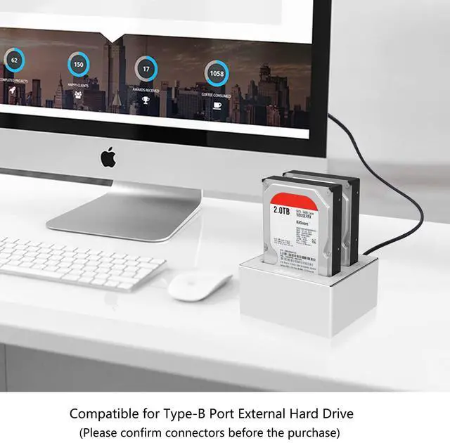 Alt view image 6 of 7 - USB 3.0 A to B Cable, 2-Pack 6FT Superspeed Type A Male to B Male Cable Nylon Braided Type-A to Type-B Cords for USB Hub/External Hard Drivers/Docking Station/Scanner/Monitor/Printer
