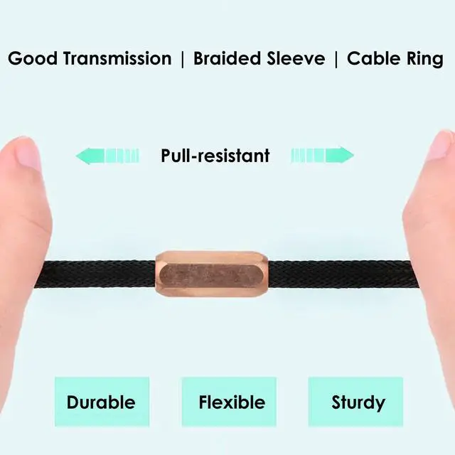 Alt view image 7 of 7 - HiFi USB 2.0 Cable Type A Male to B Male Digital Audio Data Cable Scanner Printer Cord for DAC (1.5M)