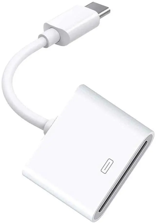 Main image of 30-Pin Female to USB-C 3.1 Male Type-C Adapter Cable Computers Components Accessories (White)