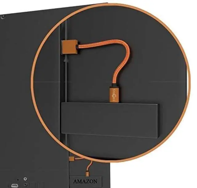 Alt view image 2 of 7 - Plus Adapter for Firestick, Powers Amazon Fire TV Stick from TV USB Port, Eleminates AC Outlet Declutting Wires (See Fire Stick Comparison Chart)