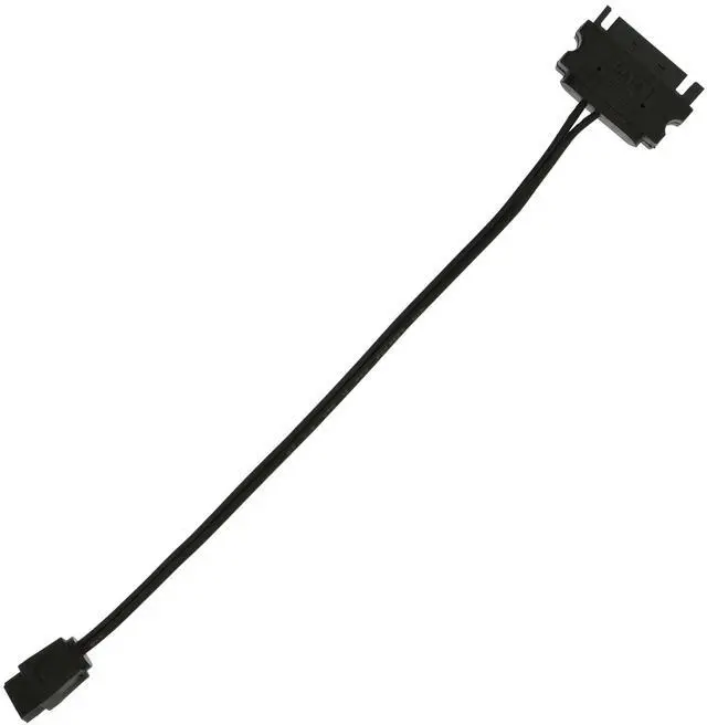 Alt view image 3 of 3 - SATA 15 Pin to 6 Pin Slimline Power Adapter Cable for Optical Drive, CD DVD Drive, CD-ROM Drive 6.7inch 17cm