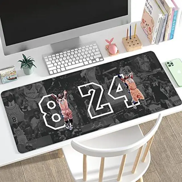 Alt view image 5 of 5 - 31.5x11.8 Inch Non-Slip Long Extended Large Gaming Mouse Pad with Stitched Edges XL Laptops Keyboard Mouse Mat(8&24)