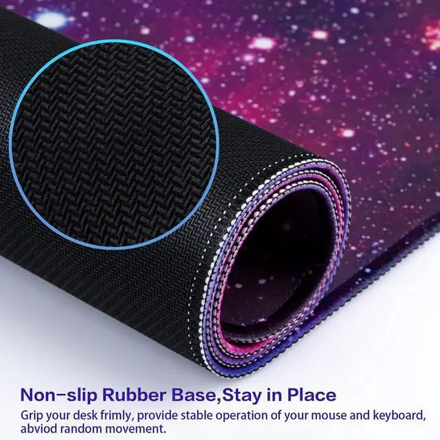 Alt view image 5 of 7 - Gaming Mouse Pad, Large Extended Mouse Pad Big Computer Mousepad for Home Office Gaming Work 31.5x15.7inch