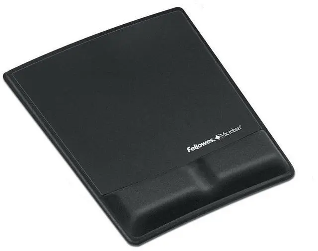 Main image of Mouse Pad/Wrist Support with Mircoban Protection, Black (9181201)