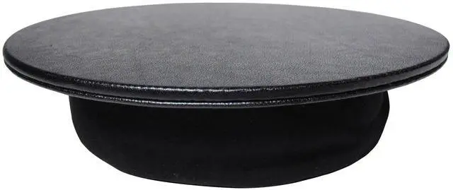 Main image of Beanbag Ergonomic Mousepad - Comfortable Mouse Pad for Sofa, Bed, Lap, Couch, and Anywhere Else (Black Leather)