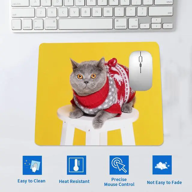 Alt view image 3 of 7 - 30 PCS White Mouse pad for Heat Press Printing, Mousepad for Heat Transfer Crafts Custom Photos Non Slip Bottom 24x20x0.2 CM