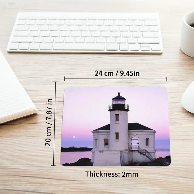 Alt view image 5 of 7 - 30 PCS White Mouse pad for Heat Press Printing, Mousepad for Heat Transfer Crafts Custom Photos Non Slip Bottom 24x20x0.2 CM