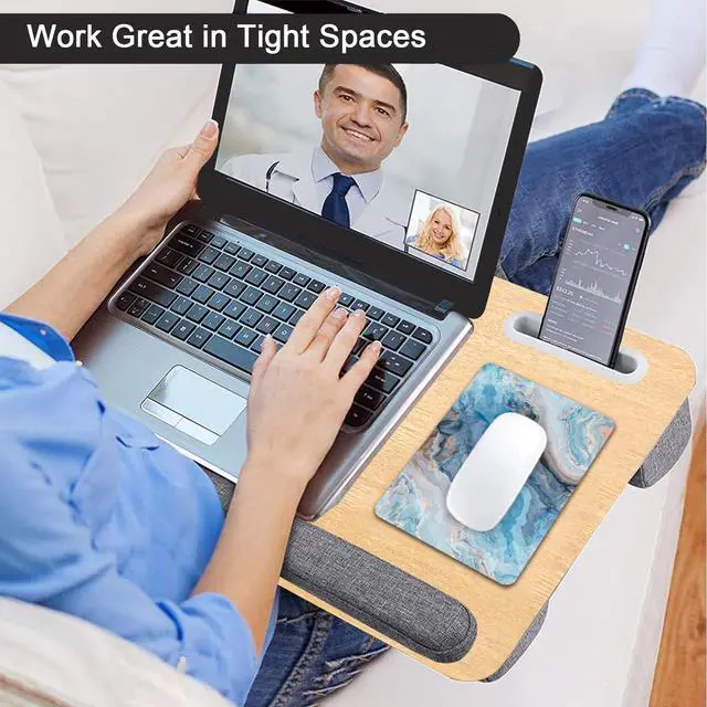 Alt view image 5 of 7 - Small Mouse Pad, Mini Mouse Pad 6 X 8 Inch with Non-Slip Rubber Base for Keyboard Tray Laptops Wireless Mouse Home Office Travel, Washable & Portable (Abstract Colorful Marble 01)