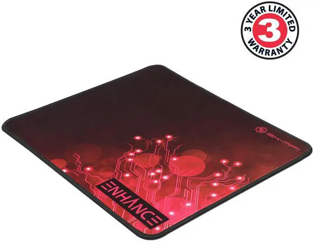 Alt view image 6 of 7 - Mouse Pad Large with Anti-Slip Rubber, Quiet High Precision Fabric Mousepad for Schools, Computer Labs, Office Desks - 12.6 x 10.6 inch Laptop Mouse Pad, Anti-Fray Stitching, Water Resistant