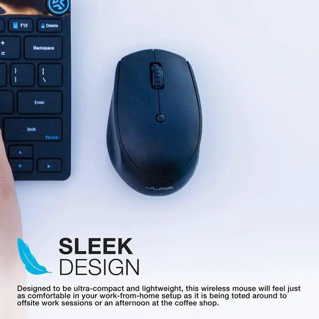 Alt view image 4 of 7 - GO Charge, Wireless Mouse, Bluetooth, USB Dongle, Multi-Device, Compact, Rechargeable, Black