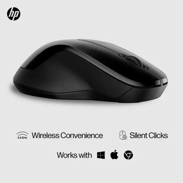 Alt view image 2 of 7 - 250 Dual Mouse - for Computer or Laptop - Multi-OS & Device Compatibility, Dual-Mode 2.4 GHZ or Bluetooth Connectivity - Multi-Surface Technology - 1-Year Battery Life - Ambidextrous