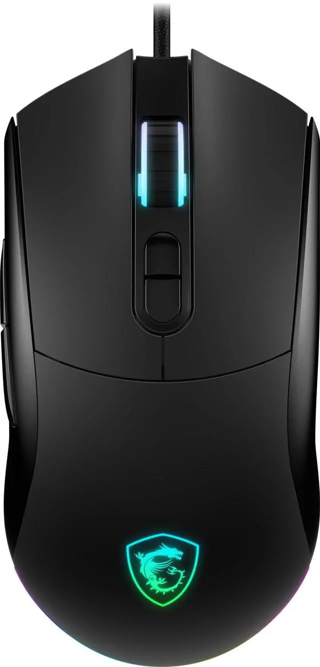 Main image of Forge GM320 Gaming Mouse, 12800 DPI, 20M+ Clicks Micro Switch, Optical Sensor, Ergonomic Ambitextrous Hand Design, RGB Light