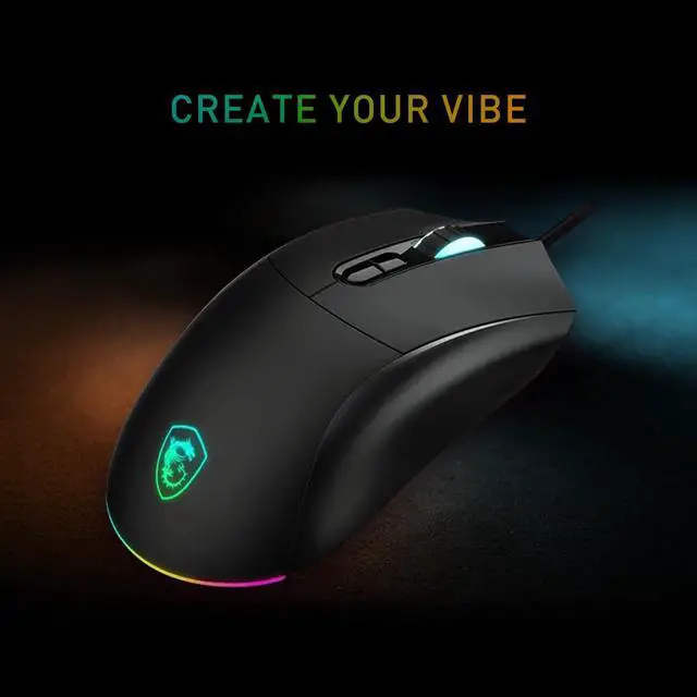 Alt view image 6 of 6 - Forge GM320 Gaming Mouse, 12800 DPI, 20M+ Clicks Micro Switch, Optical Sensor, Ergonomic Ambitextrous Hand Design, RGB Light