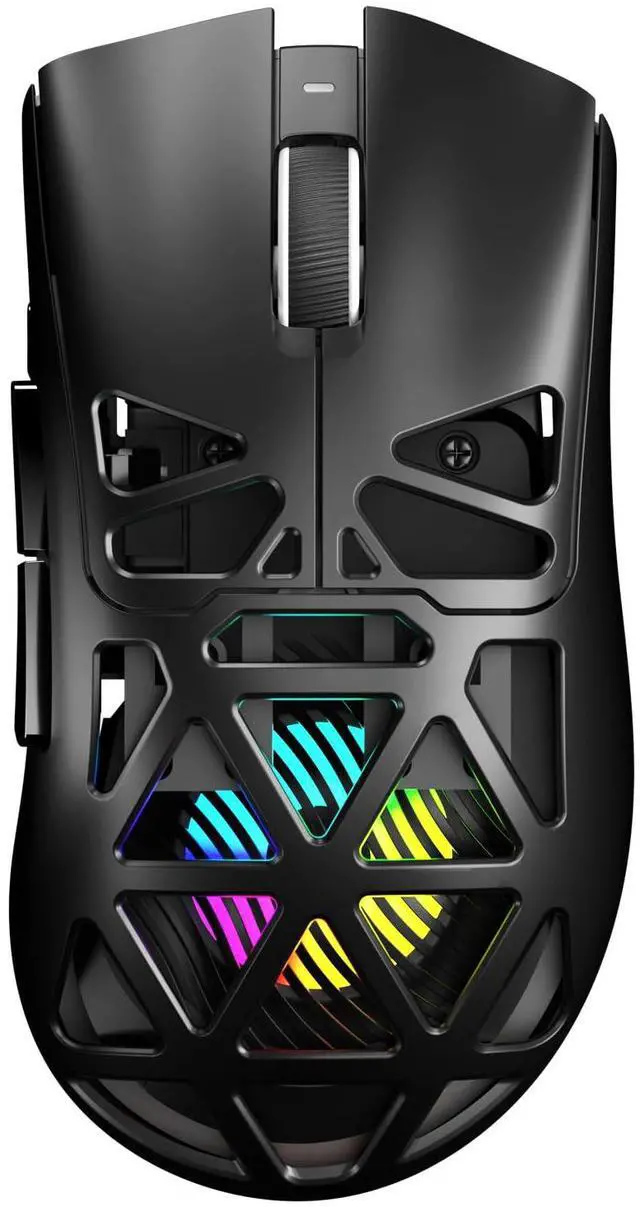 Main image of Aula SC620 Wireless Gaming Mouse, Tri-Mode 2.4GHz/USB-C/BT5.3 Computer Mouse with 12000 DPI, Programmable Macro Gamer Mouse with Rapid Fire Key, RGB Light Gaming Mice for PC/Laptop/Mac(Black)