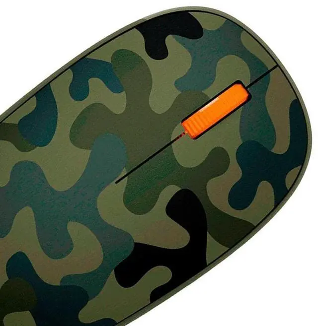 Alt view image 2 of 4 - Bluetooth Mouse - Forest Camo. Compact, Comfortable Design, Right/Left Hand Use, 3-Buttons, Wireless Bluetooth Mouse for PC/Laptop/Desktop, Works with for Mac/Windows Computers