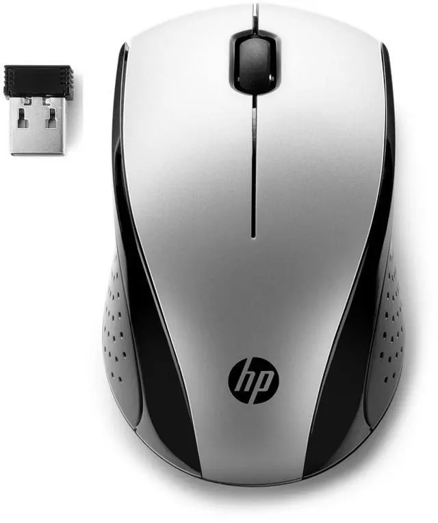 Main image of X3000 G3 Wireless Mouse Silver, up to 15-Month Battery,Scroll Wheel, Side Grips for Control, Travel-Friendly, Blue LED, Powerful 1600 DPI Optical Sensor, Win XP,8, 11 Compatible (683N9AA#ABL)