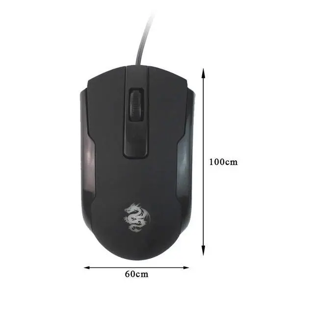Alt view image 5 of 7 - Left Handed Mouse Logo Laser Engraving and Matte Process 800 DPI Resolution 3D Button Plug and Play Mini USB Wired Mouse Suitable for Laptop