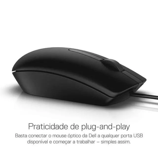 Alt view image 5 of 6 - MS116-BK USB Mouse -Black