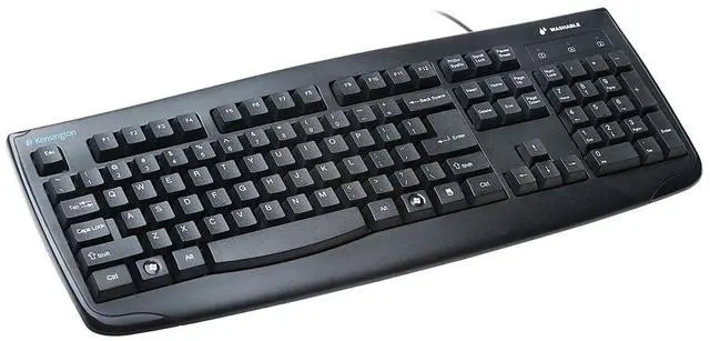 Alt view image 2 of 2 - Pro Fit USB Washable Keyboard, Black (K64407US),17-3/4" Width
