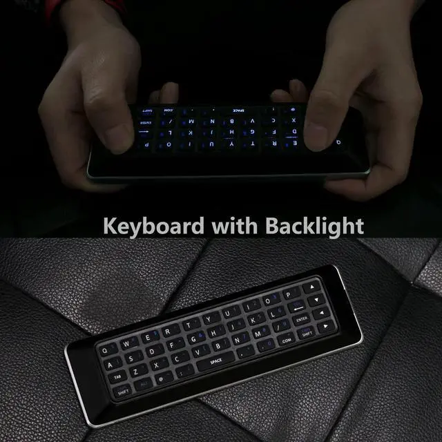 Alt view image 2 of 7 - New XRT500 QWERTY Keyboard with Back Light Remote Replacement fit for VIZIO TV M43-C1 M49-C1 M50-C1 M55-C2 M60-C3 M65-C1 M70-C3 M75-C1 M80-C3 M322I-B1 M422I-B1 M492I-B2 M502I-B1 M552I-B2 M602I-B3