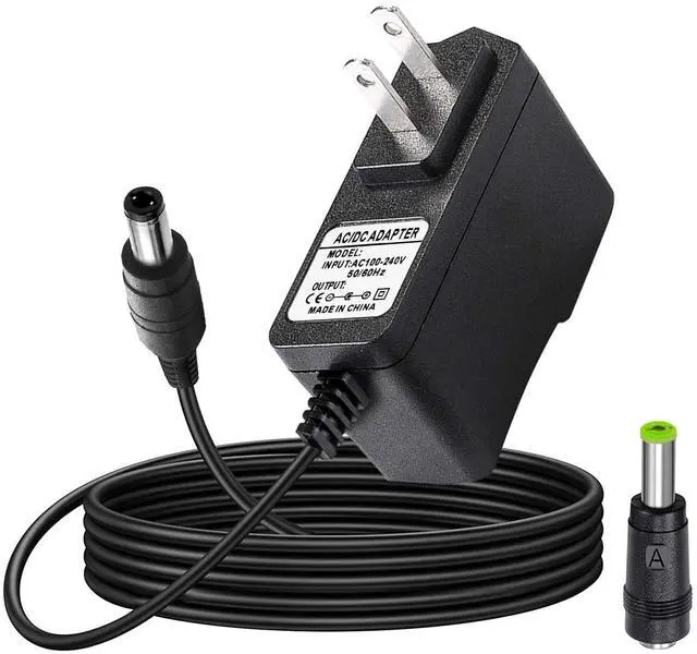 Main image of 9V AC/DC Casio Keyboard Charger Power Adapter Compatible for Casio Keyboard Piano AD-5 AD-5MU WK-200 WK-210 CT-360 CTK-496 CTK-500 CTK-519 CTK-573 CTK-593 CTK-611 CTK-720 CTK-2100 Power Supply Cord
