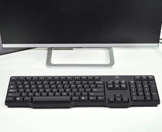 Alt view image 7 of 7 - English Keyboard Stickers, 2 Pack Replacement Keyboard Letters Sticker with White Font on Black Background Universal for Computer Laptop Desktop, Matte Alphabet Stickers