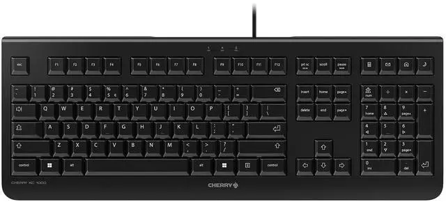 Main image of WhisperKey Economy Keyboard, Black - 104 Keys - JK-0800EU-2