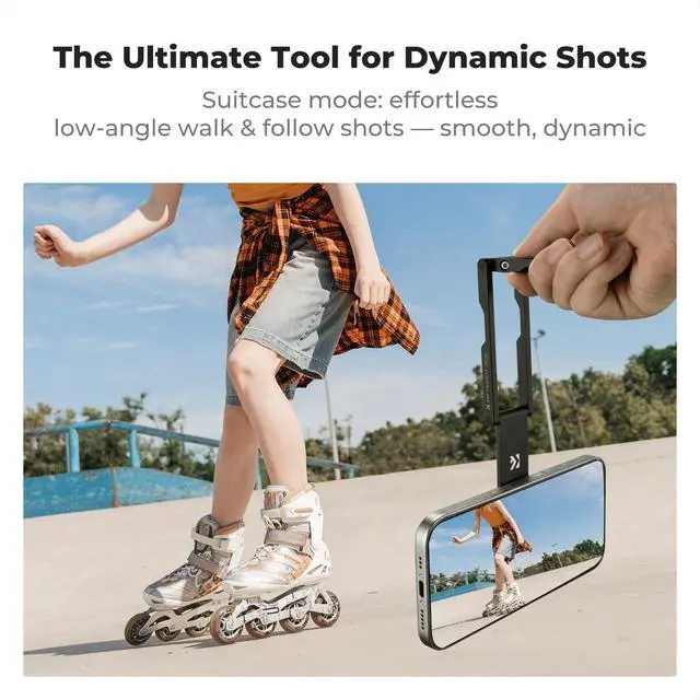 Alt view image 5 of 7 - PT02 7mm 59g Magnetic Phone Stand, Foldable Selfie Stick for iPhone, Dual-Sided Magnets Mini Tripod Pocket Cell Phone Stand with Hook, Compatible with iPhone 17-12 Series Android Phones