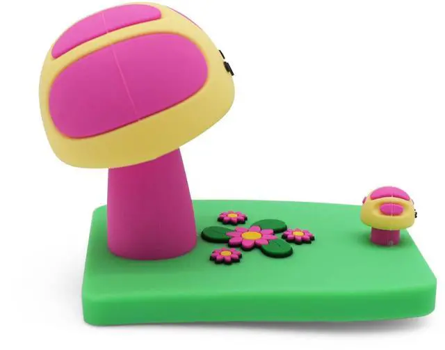 Alt view image 6 of 7 - Funny Phone Stands Hilarious and Unique Smartphone Holders for Desk or Nightstand for Friends, Coworkers & Tech Lovers Mushroom