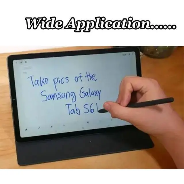 Alt view image 5 of 6 - Black Galaxy Tab S6 Lite Pen Replacement for Samsung Galaxy Tab S6 Lite S Pen (EJ-PP610) Stylus Pen Replacement +Free 5 Tips for Samsung Galaxy Tab S6 Lite S Pen