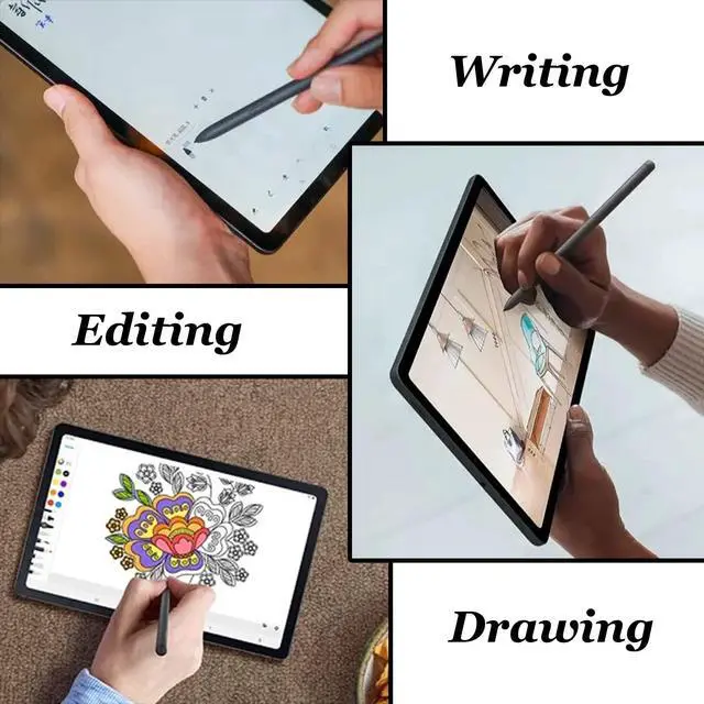 Alt view image 6 of 6 - Black Galaxy Tab S6 Lite Pen Replacement for Samsung Galaxy Tab S6 Lite S Pen (EJ-PP610) Stylus Pen Replacement +Free 5 Tips for Samsung Galaxy Tab S6 Lite S Pen