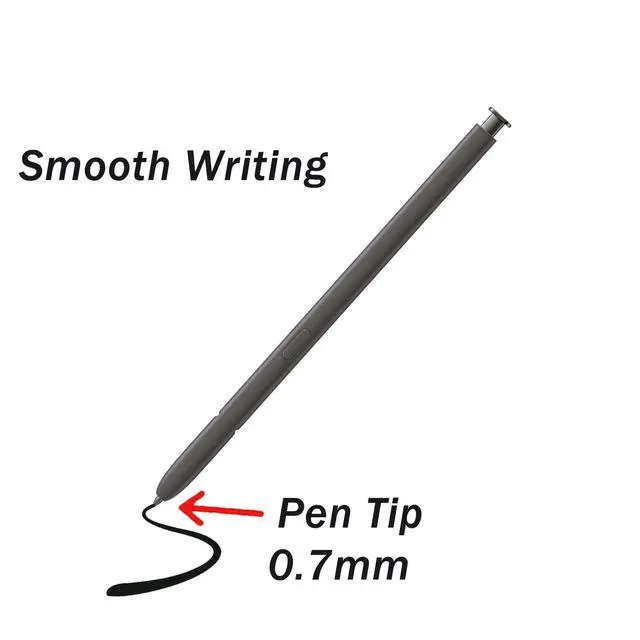 Alt view image 5 of 6 - 2 Pcs S24 Ultra S Pen for Samsung Galaxy S24 Ultra S Pen Replacement, US Version, EJ-PS928BBEGUS, for Samsung Galaxy S24 Ultra Stylus Pen withoutBluetooth (Dark Gray)