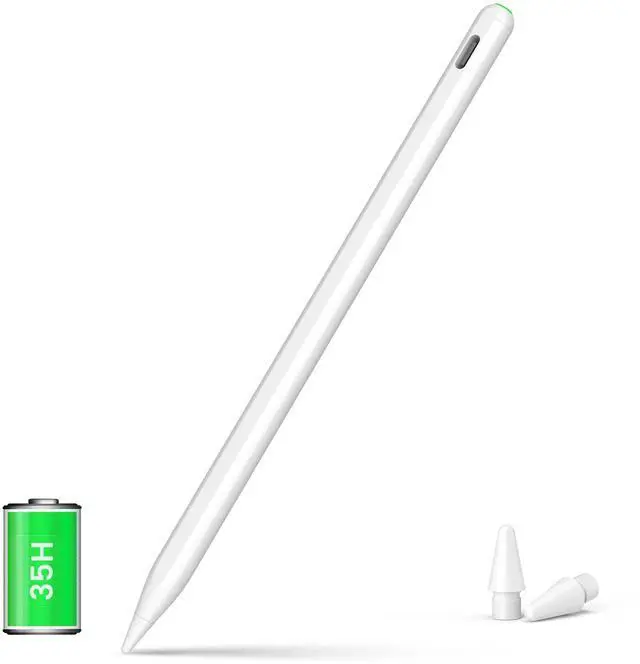 Main image of Stylus Pen for iPad(2018-2026),35H Long Battery iPad Pencil,Tilt Sensitivity&Palm Rejection,Magnetic Pencil for iPad A16/11/10/9/8/7/6th,Pro11/12.9"/13" M4,Air3/4/5/M2/M3,Mini7/6/5