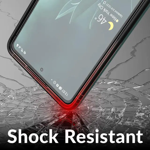 Alt view image 5 of 7 - for Samsung Galaxy S20 FE Case, Shockproof Protection Dual Layer Case for Samsung Galaxy S20 FE 5G (6.5 inch) - Forest Green