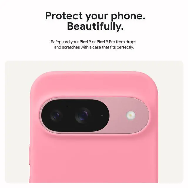 Alt view image 2 of 5 - Pixel 9 + 9 Pro Case - Android Phone Case - Durable Protection - Stain-Resistant Silicone - Slim Design - Porcelain