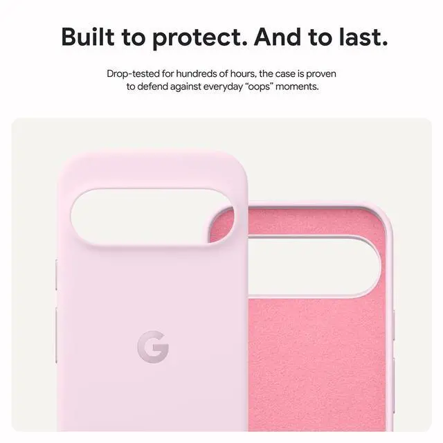 Alt view image 3 of 5 - Pixel 9 + 9 Pro Case - Android Phone Case - Durable Protection - Stain-Resistant Silicone - Slim Design - Porcelain