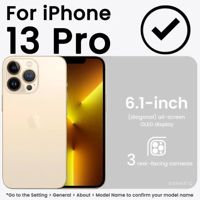 Alt view image 2 of 6 - Compatible with iPhone 13 Pro Case 6.1, Slim Liquid Silicone 3 Layers Full Covered Soft Gel Rubber Case Cover 6.1 inch-Lemon Yellow
