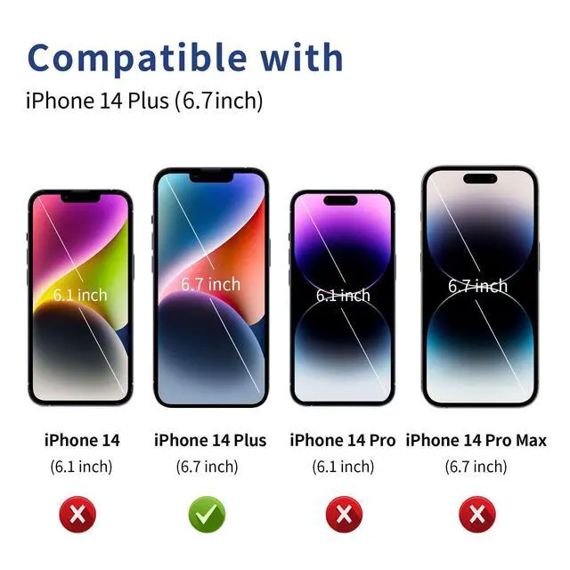 Alt view image 2 of 7 - for iPhone 15 Plus Case Wallet iPhone 14 Plus Case Clear Protective Case Credit Card Holder Heavy Duty Shockproof Anti-Scratch Anti-Yellow Cover for iPhone 14 Plus 15 Plus 6.7 inch Transparent