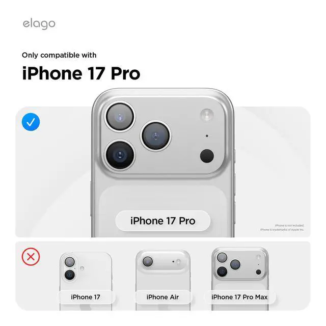 Alt view image 2 of 7 - for iPhone 17 Pro Case, Premium Magnetic Silicone Case, Compatible with MagSafe, Liquid Silicone Material, Protective Cover, Shockproof, Slim Phone, 6.3 inch (Aqua Sky)