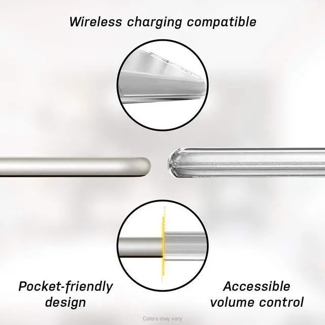 Alt view image 4 of 5 - iPhone 12 & iPhone 12 Pro Symmetry Series Series Case - Clear, Ultra-Sleek, Wireless Charging Compatible, Raised Edges Protect Camera & Screen