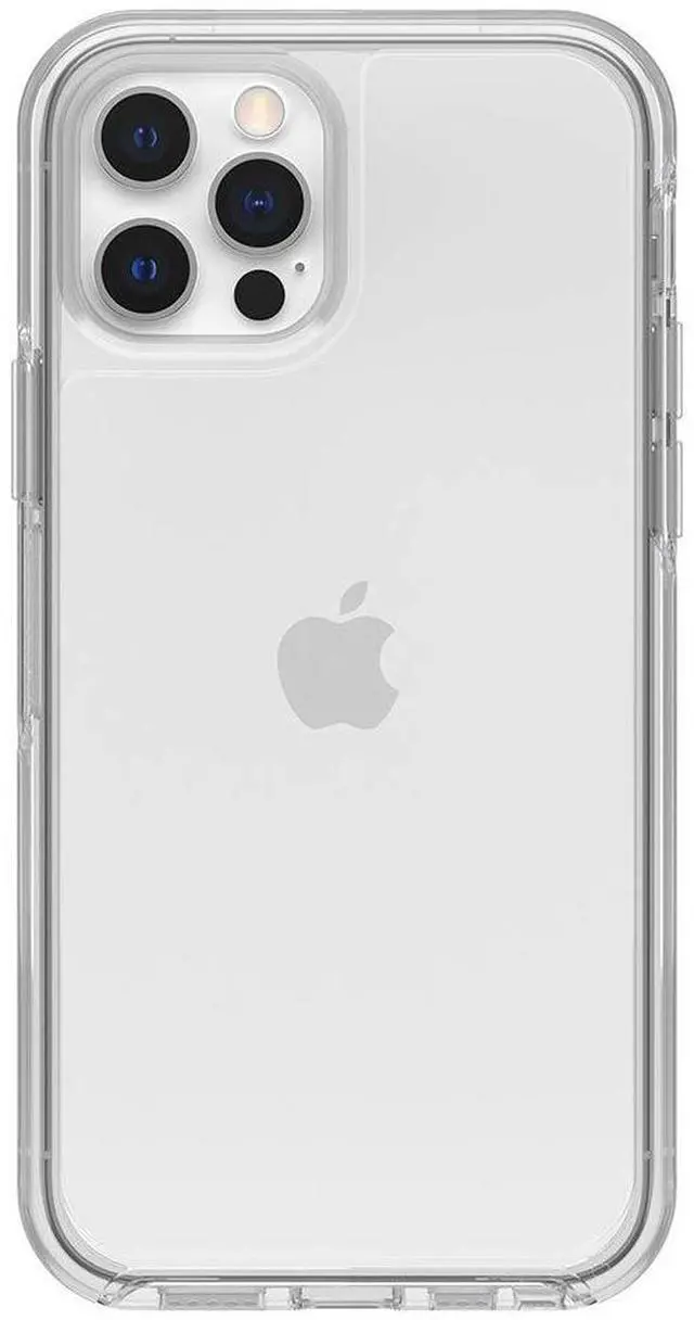 Alt view image 2 of 5 - iPhone 12 & iPhone 12 Pro Symmetry Series Series Case - Clear, Ultra-Sleek, Wireless Charging Compatible, Raised Edges Protect Camera & Screen